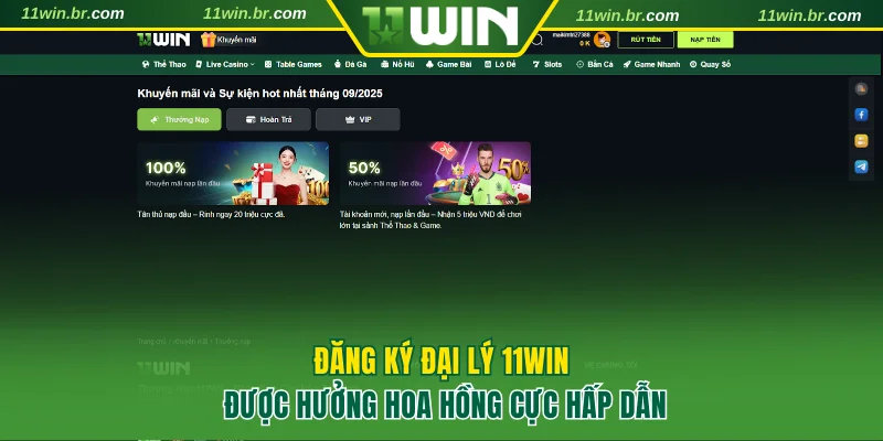 Đại lý 11WIN