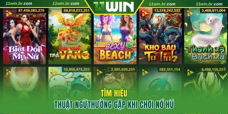 Top 4 Game Nổ Hũ Uy Tín Cực Hấp Dẫn Bạn Không Nên Bỏ Lỡ 2 Tìm hiểu thuật ngữ thường gặp khi chơi nổ hũ