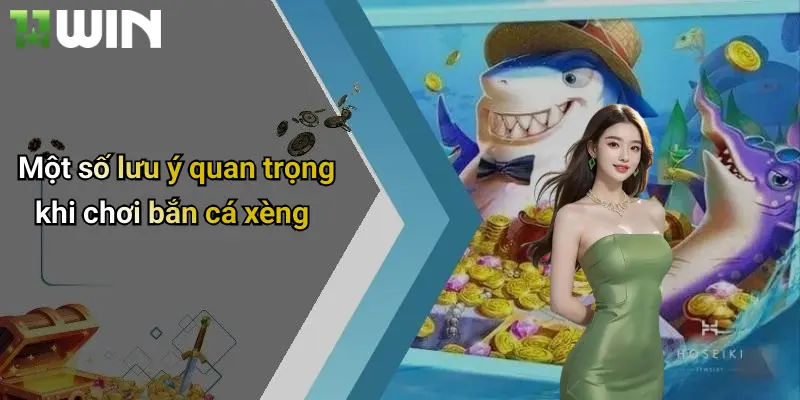 Một số lưu ý quan trọng khi chơi bắn cá xèng